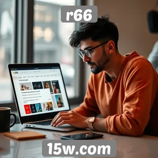 avaliação da experiência do usuário no site r66